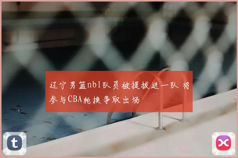 辽宁男篮nbl队员被提拔进一队 将参与CBA轮换争取出场